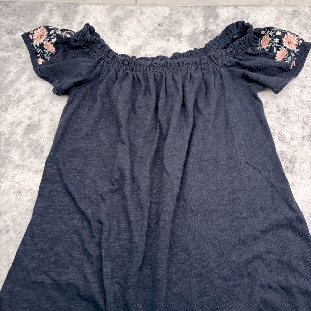 Off-The-Shoulder Slip Dress